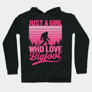 Bigfoot Lover Girl Hoodie